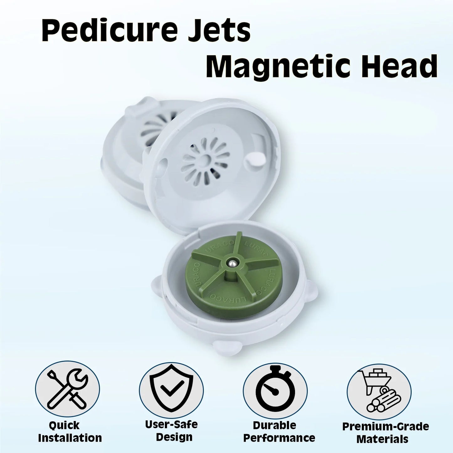 LURACO Magnetic Jet Head Motor