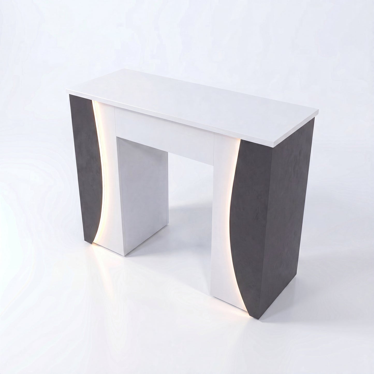 Venus Nail Table - Modern Manicure Station for Professional Salons