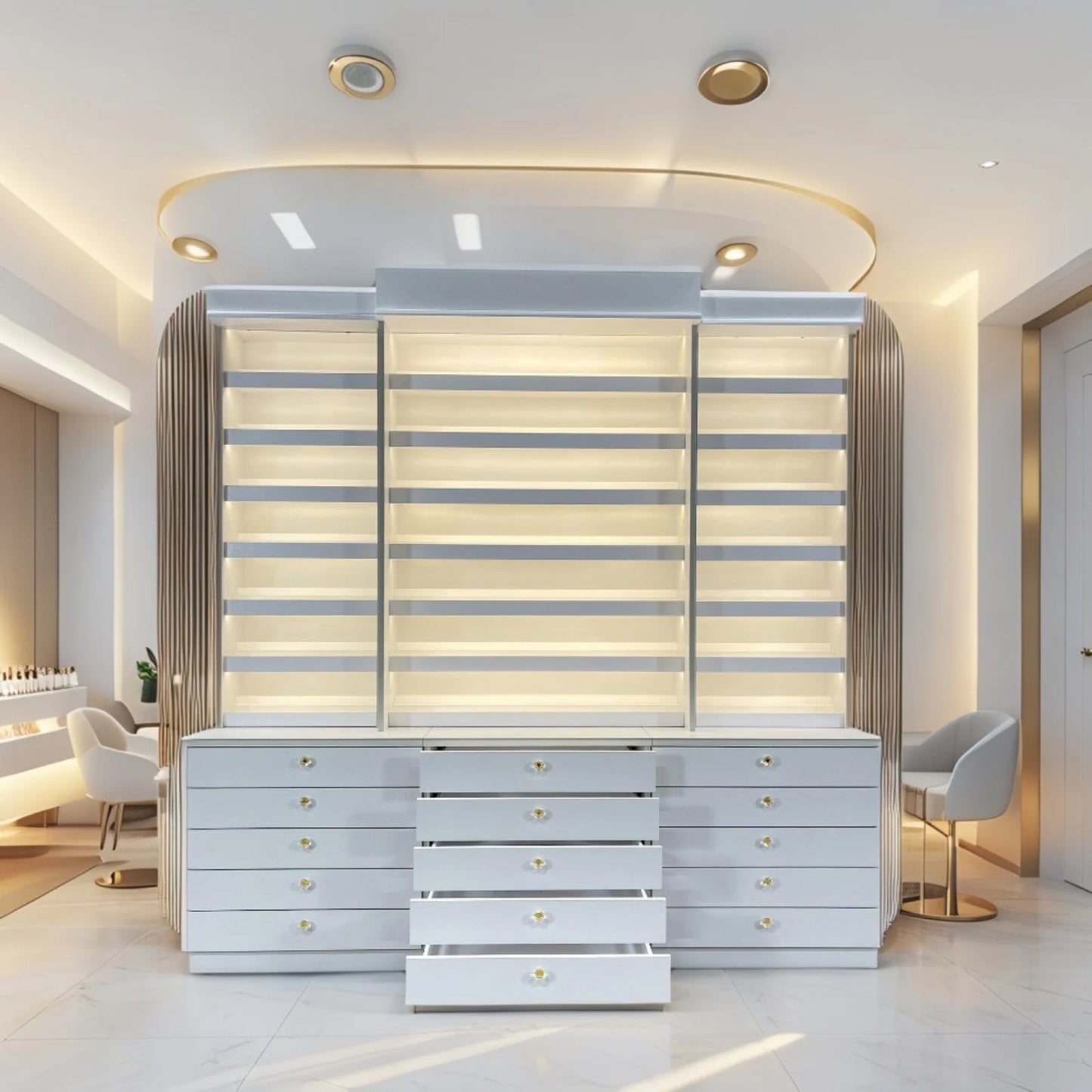 Polish Center Cabinet 87”