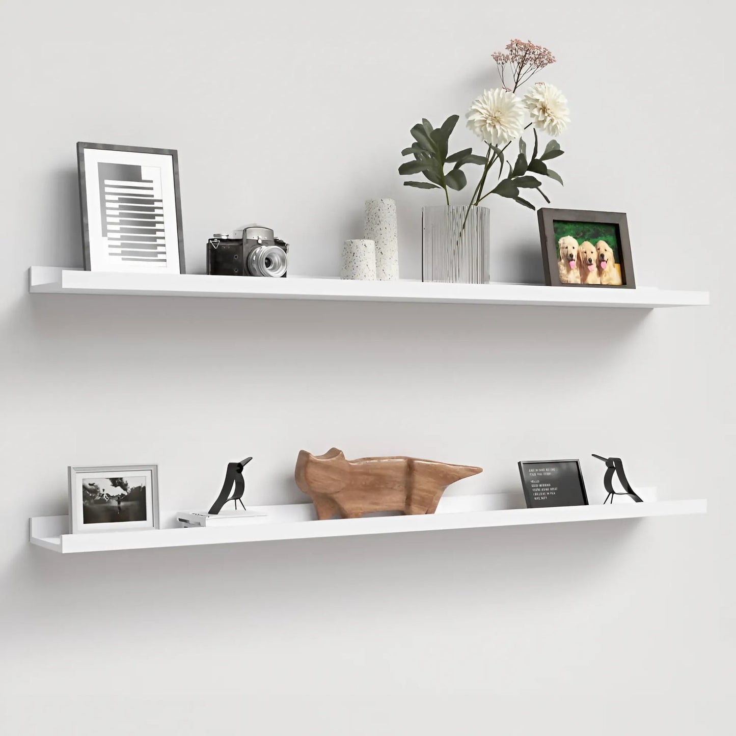 Wall Mounted Display Shelves
