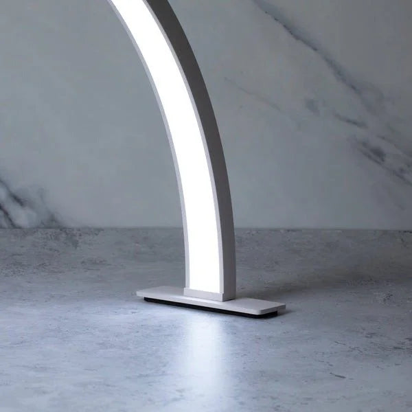 Half-Moon Nail Table Lamps