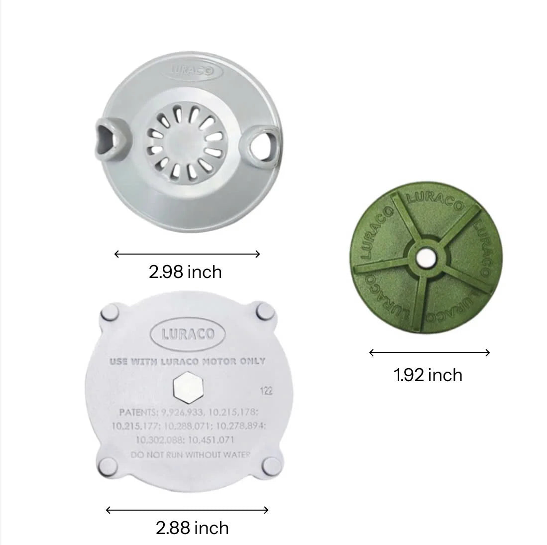 LURACO Magnetic Jet Head Motor